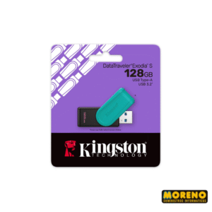 PEN DRIVE KINGSTON 128 GB DT EXODIA S VERDE