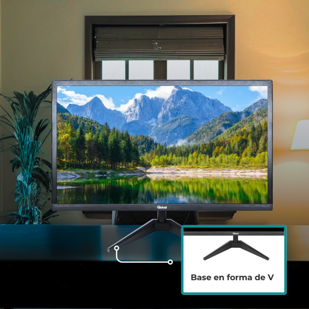 MONITOR FULL HD 27  HDMI/VGA GLOBAL OFFICE27IFHD - Imagen 6