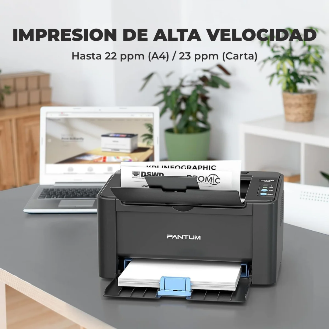 IMPRESORA PANTUM LASER P2516 - Imagen 9
