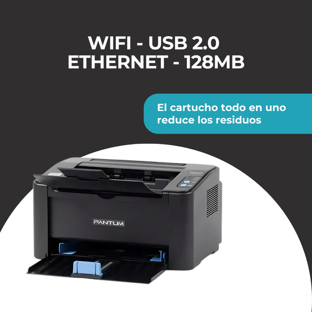IMPRESORA PANTUM LASER P2200W - Imagen 10
