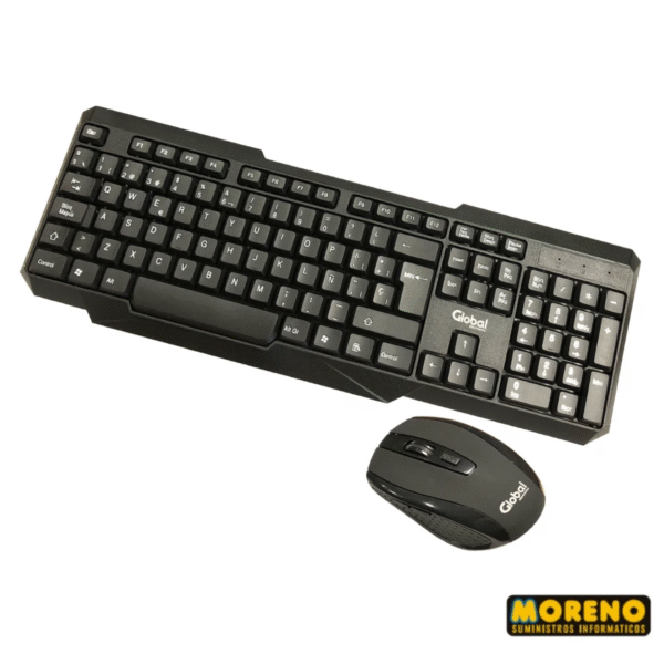 COMBO TEC. + MOUSE INAL.GLOBAL KMG27BK - Imagen 12