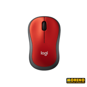 MOUSE INAL. LOGITECH WIR M 185 C/PILA ROJO
