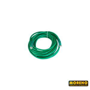 CABLE DE RED 5 MTS CAT 6 1GB/S GLOBAL VERDE